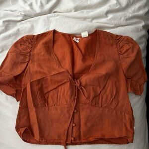 Levi's Terracotta Women's Blouse